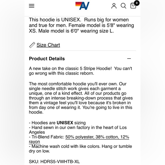 Aviator Nation Cream Zip-Up Sweater with Blue Stripes - Picture 14 of 16